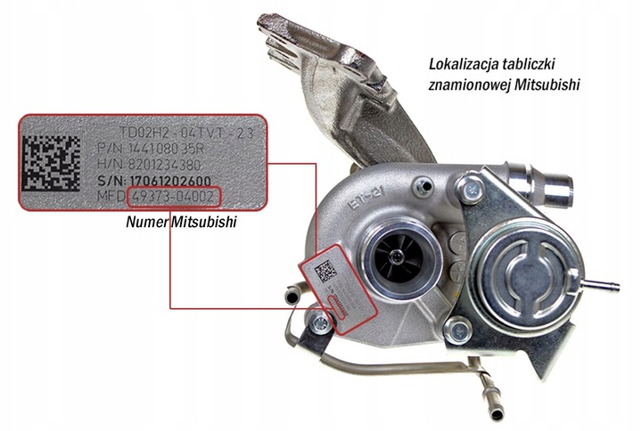 фото №9, Турбонагнетатель новая 12660433aa fiat 500 0.9g 105km