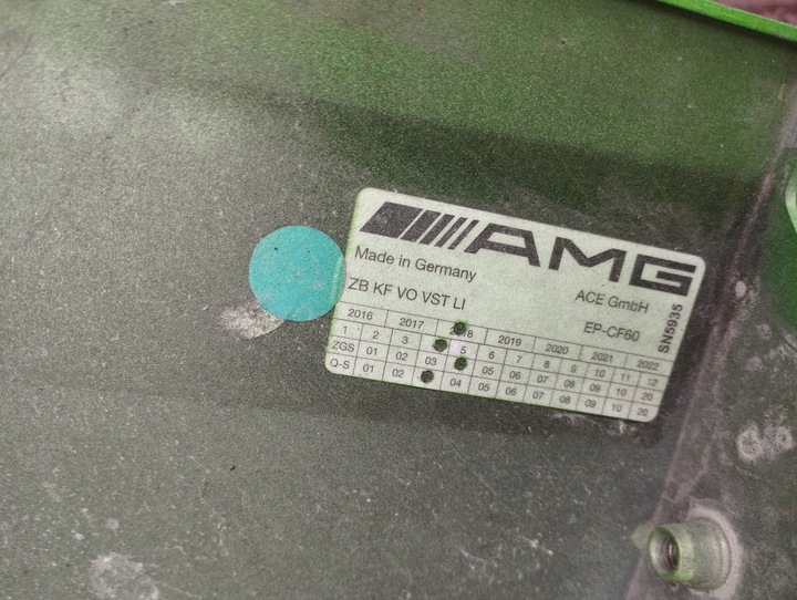 фото №10, Крыло левый перед mercedes amg gt r карбон a190 190 w190