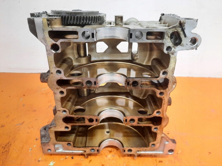 фото №8, Skoda fabia 6y рестайлінг 04-07 1.2mt 54km blok низ двигуна 03d103166h bmd