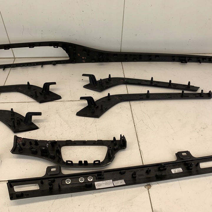 фото №14, Декори капот тунелю двері дерево 11szt набір audi q7 sq7 4m s-line 18r