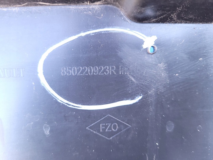 фото №9, Renault kadjar | бампер дифузор спойлер зад задній рестайлінг 850220923r | 0286