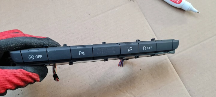 фото №1, A6 c7 4g рестайлінг панель кнопки pdc esp 4g0927137h