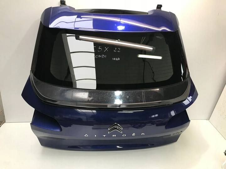 фото №1, Citroen c5x c5 x 2022 крышка багажника з стекло w цвет eeg тёмно-синяя