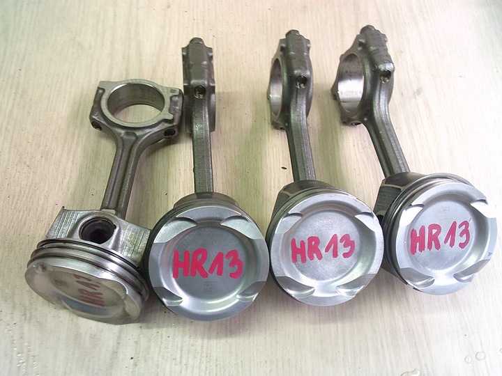 фото №16, Nissan renault mercedes 1.3 tce dig-t hr13 поршень + шатун
