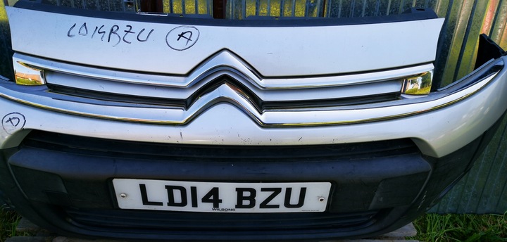 фото №11, Бампер перед переднє citroen berlingo ii iii рестайлінг 2012-2015 колір ezrc