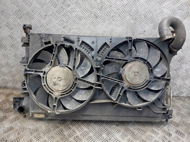 фото №1, Радіатор комплект + вентилятори opel vectra c 24410989 870824g 24418362