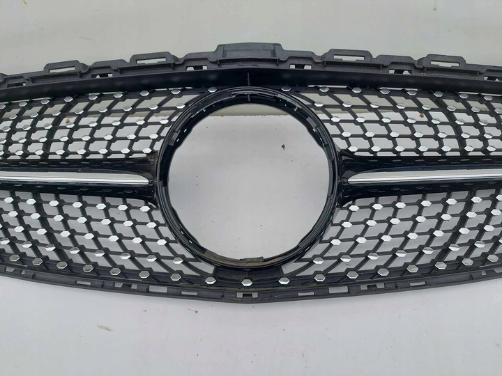 фото №3, Mercedes c клас w205 amg diamond решітка радіатора решітка