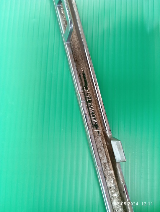 фото №13, Хром рамка решётка решётка skoda octavia iii 5e0853761