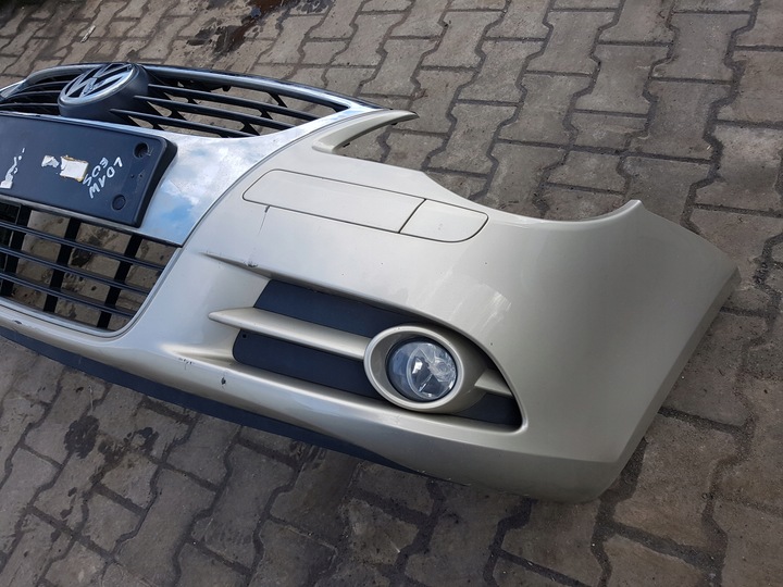 фото №8, Vw eos 06-10r бампер перед омыватель ксенон ld1w