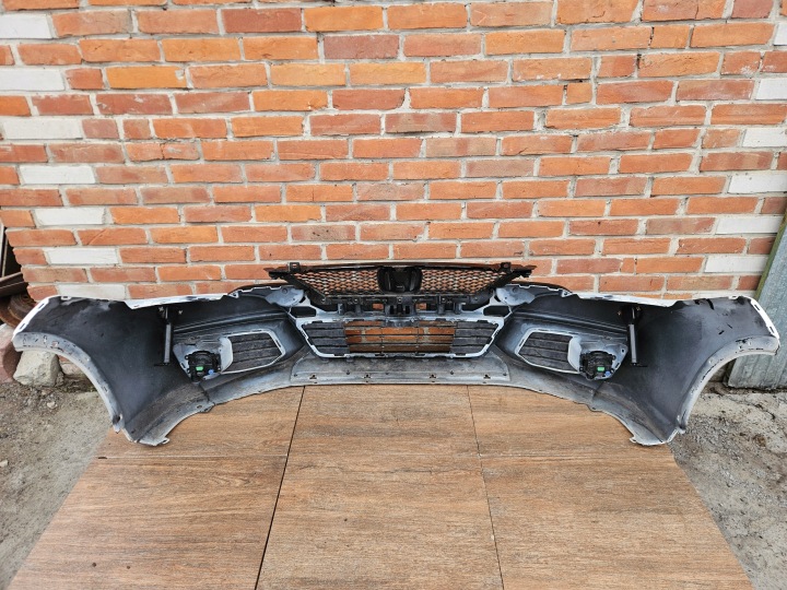 фото №14, Honda civic ix 9 рестайлинг 15-17r бампер передний перед nh788p