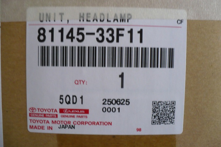 фото №16, Lexus es 300h vii 18-24r 81145-33f11 повний led - лампа перед права