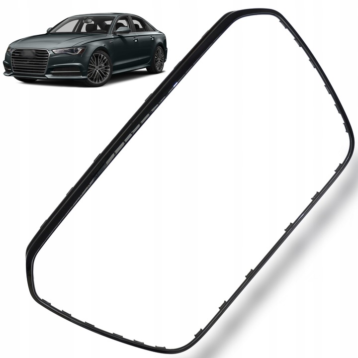 фото №1, Решётка радиатора решётка рамка audi a6 c7 4g рестайлинг чёрный тень