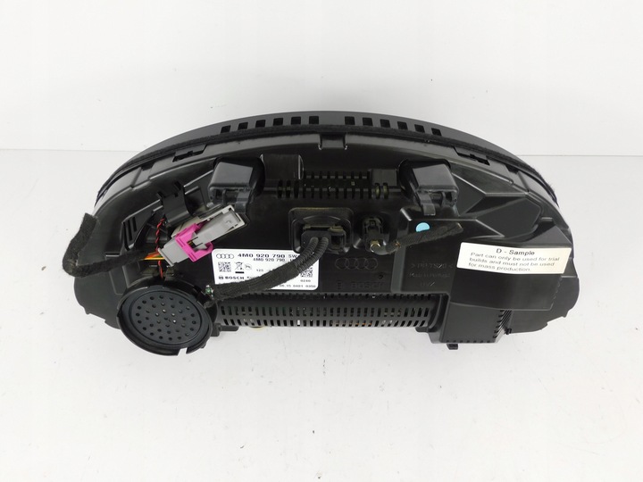 фото №9, Audi q7 4m ii спідометр  прилади віртуальний капот lcd 4m0920790 справний штекери