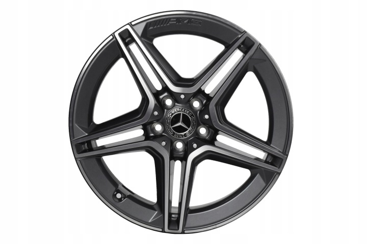 фото №12, Диски алюминий комплект 7.5jx19 et53 5x112 66.6 r19 mercedes benz amg oem номер