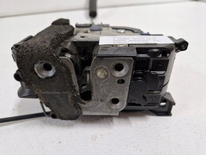 фото №6, Renault scenic 3 iii замок двері лівий перед переднє 805030006r 4 pin європа