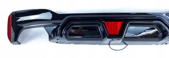 фото №10, Диффузор заднее спойлер накладка бампера bmw 5 g30 g31 м-пакет led na tor