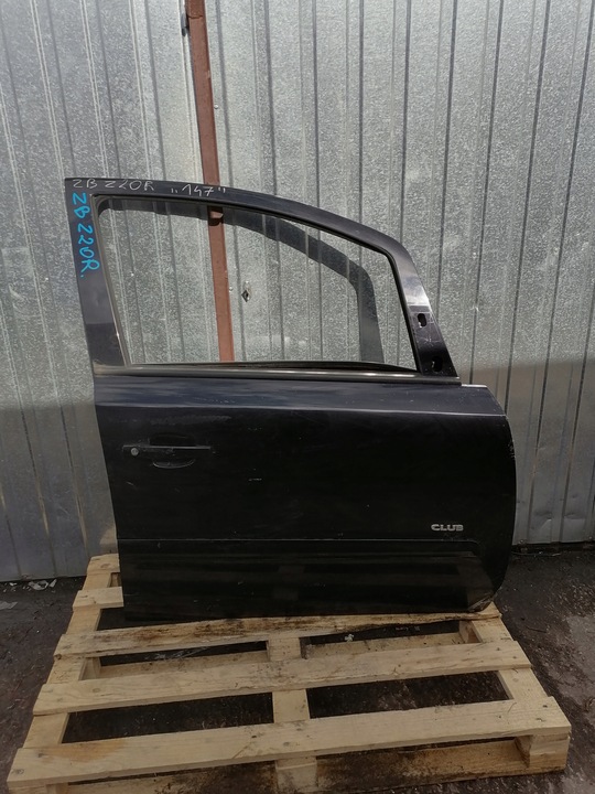 фото №14, Дверь правый перед правые передние zafira b z20r