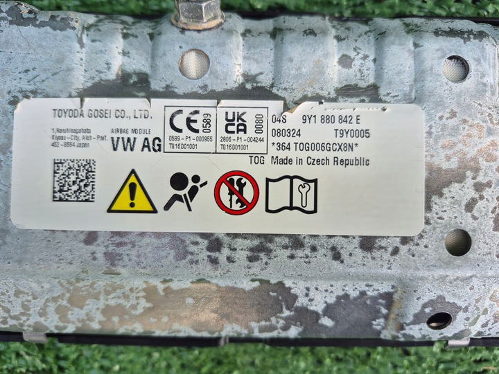 фото №5, Подушка колінна ліва права air bag porsche cayenne 9y 2024