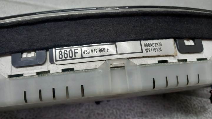 фото №6, Спидометр audi a6 c5 98r 4b0919860f