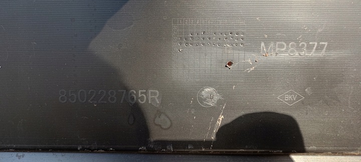фото №9, Бампер зад задний renault megane iv 4 рестайлинг 21-24rok 850228765r mp8377 оригинал