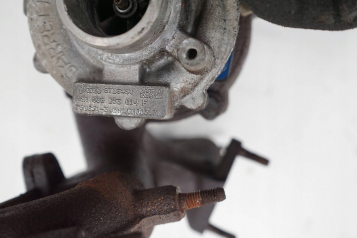 фото №7, Seat altea 08r 1.9 tdi турбонагнетатель турбина 03g253014f