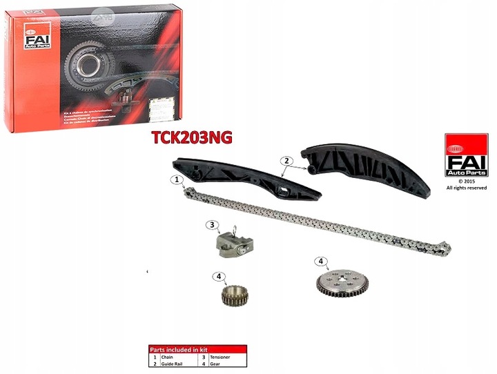 фото №1, Набір ланцюг розподільний вал kia cee`d 1.6 cvvt jd