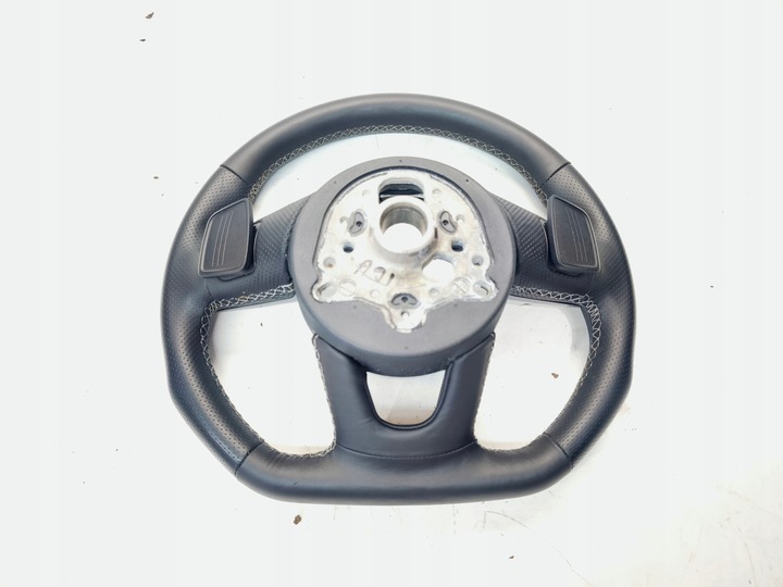 фото №15, Руль кожа стёганая rs s line срезанная audi a4 b9 a5 8w 8w0419091af jah