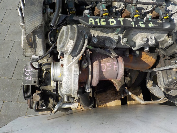 фото №11, Opel combo ii 14r 1.6 cdti 90km двигатель a16dt 263a5000 комплектный