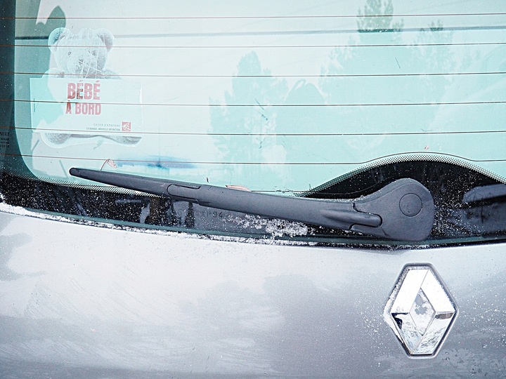 фото №6, Renault modus защита пластик обивка крышки зад задней