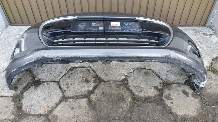 фото №6, Peugeot 308 1 i рестайлинг led 11-13 бампер переднее перед $