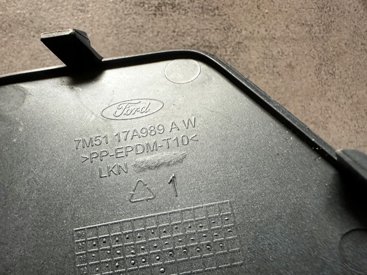 фото №4, Заглушка фаркоп перед 7m5117a989aw ford c-max mk1 рестайлинг