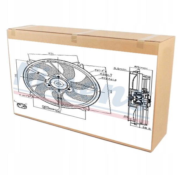 фото №1, Вентилятор радиатор do toyota proace 1.6 2.0