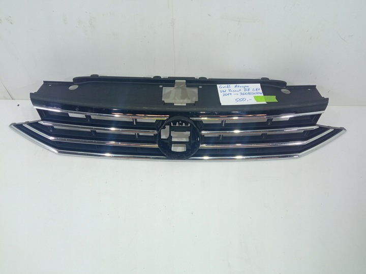 фото №1, Решітка радіатора хром решітка vw passat b8 рестайлінг 2019-