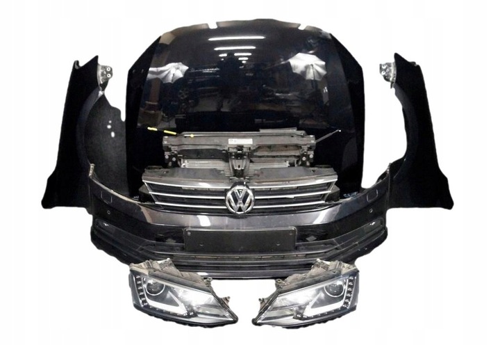 фото №1, Комплектный перед pas ксенон led lc9x jetta 5c tdi