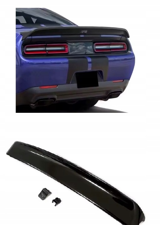 фото №1, Спойлер спойлер крыло спойлер dodge challenger srt hellcat стиль 2015+