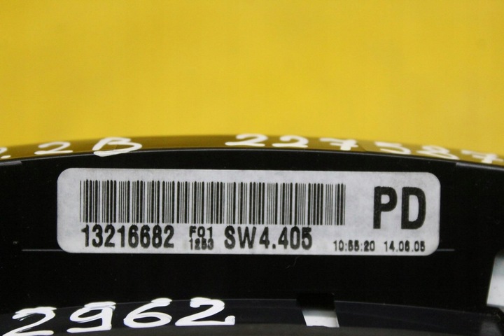 фото №8, Спидометр манометр 13216682pd 2.2 b zafira b astra h