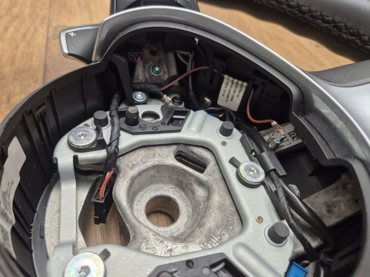 фото №13, Bmw f20 f30 f31 f32 f36 руль м-пакет лепестки круиз-контроль подушка eu