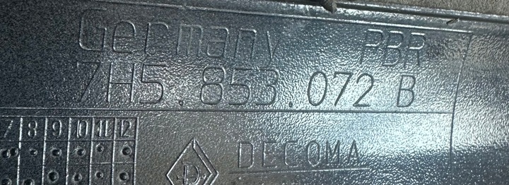 фото №8, Vw transporter t6 планка двері правий перед 7h5853072b