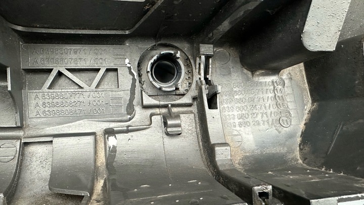 фото №9, Mercedes vito 639 w639 засіб бампер задній pts hak