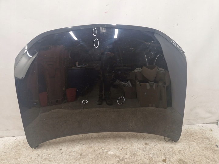 фото №1, Капот передняя перед mitsubishi outlander 3 iii комплектная петли 15-