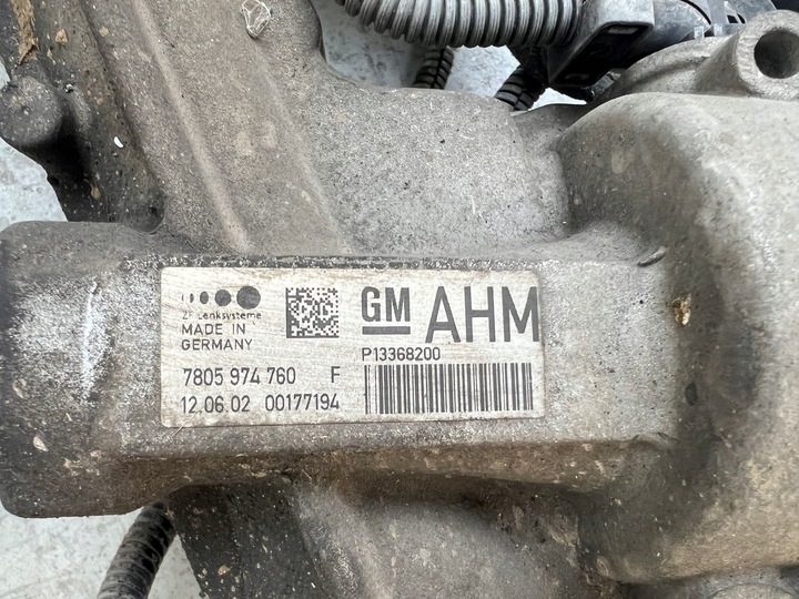 фото №6, Рулевая рейка трансмиссия opel zafira c 7805974760