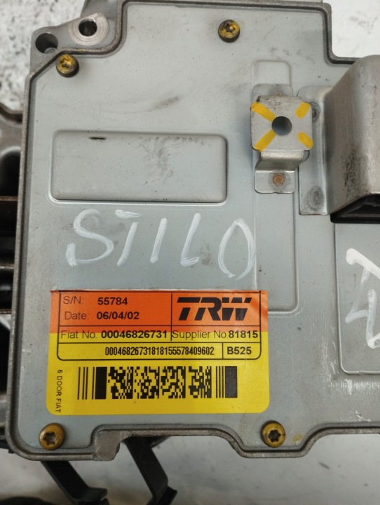 фото №16, Fiat stilo колонка усилитель электрические замок зажигания 00046826731