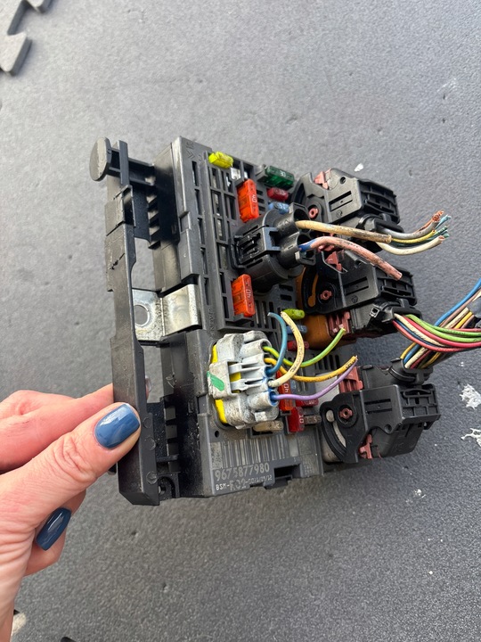 фото №12, Citroen c5 iii x7 peugeot 9675877980 модуль блок керування bsm