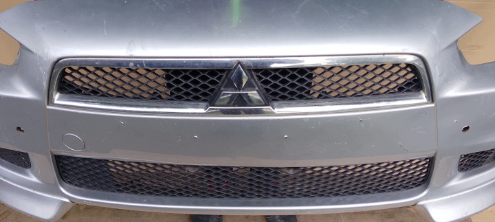 фото №7, Бампер перед передний mitsubishi lancer 08-17rok viii x sedan 6400b226229zz