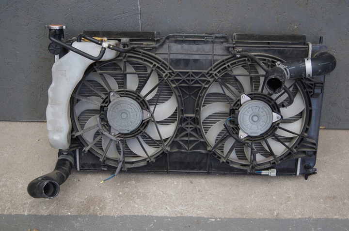 фото №5, Subaru xv ii crosstrek ii 2.0 радіатор вода кондиціонер вентилятори комплект