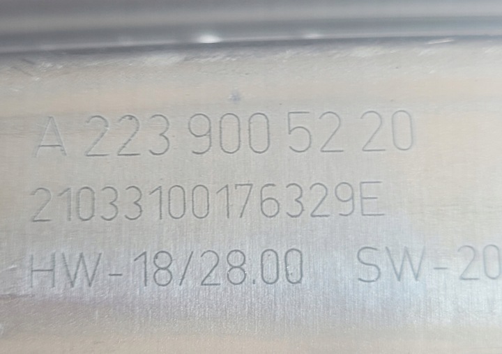 фото №5, Mercedes модуль перетворювач led a2239005120