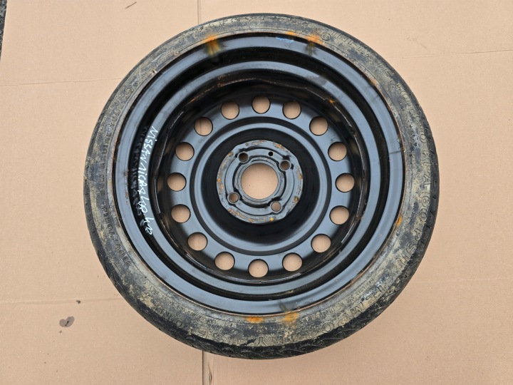 фото №7, Докатне колесо (докатка) запасне 105/70r14 оригінал європа nissan micra k12 et40
