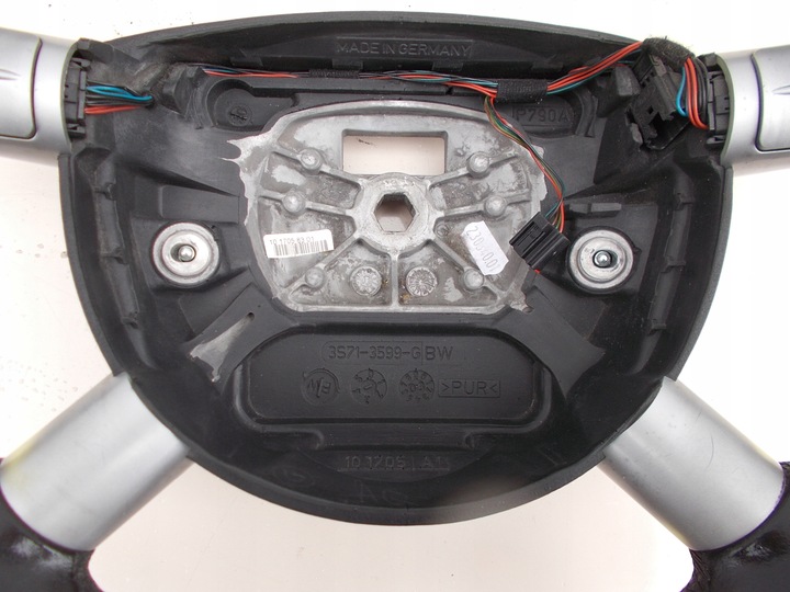 фото №10, Кермо шкіряний дерев'яна ford mondeo mk2