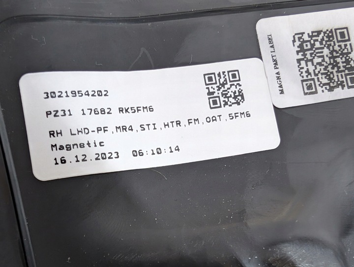 фото №14, Ford transit custom mk2 ii 2023- зеркало внешние правые 10 pin европа