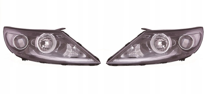 фото №1, Фары kia sportage 2014- комплект l+r рестайлинг